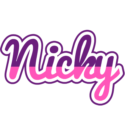 Nicky cheerful logo