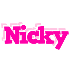 Nicky dancing logo