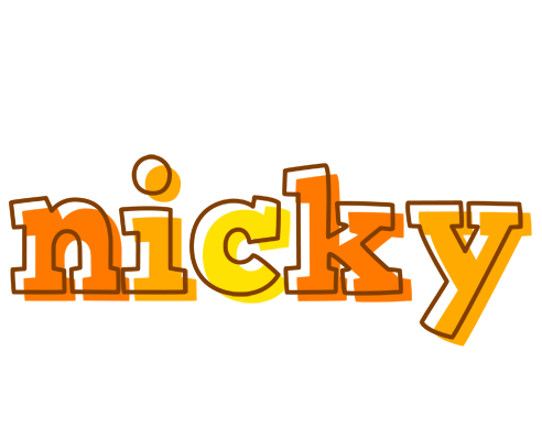 Nicky desert logo