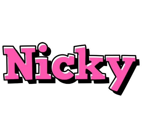Nicky girlish logo