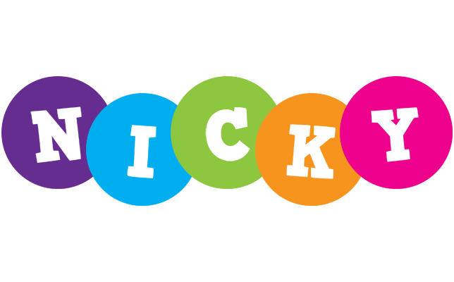 Nicky happy logo