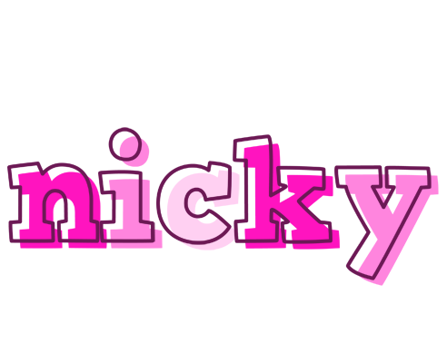 Nicky hello logo