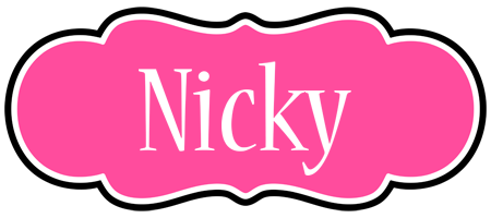 Nicky invitation logo