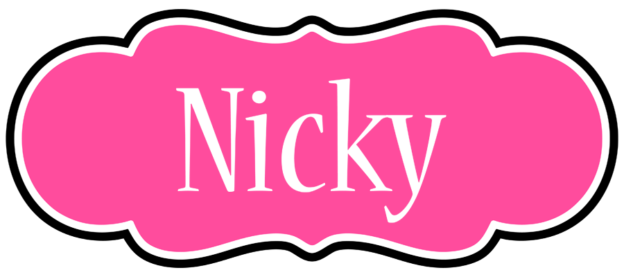 Nicky invitation logo