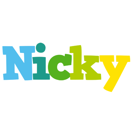 Nicky rainbows logo