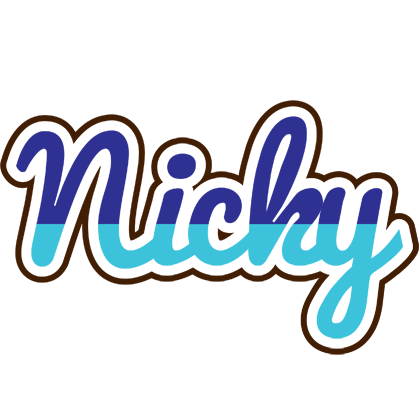Nicky raining logo