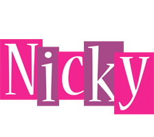 Nicky whine logo