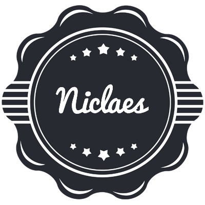 Niclaes badge logo