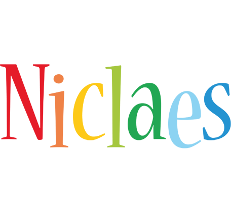 Niclaes birthday logo