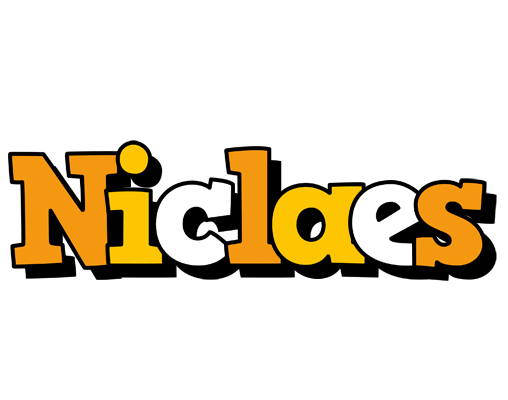Niclaes cartoon logo