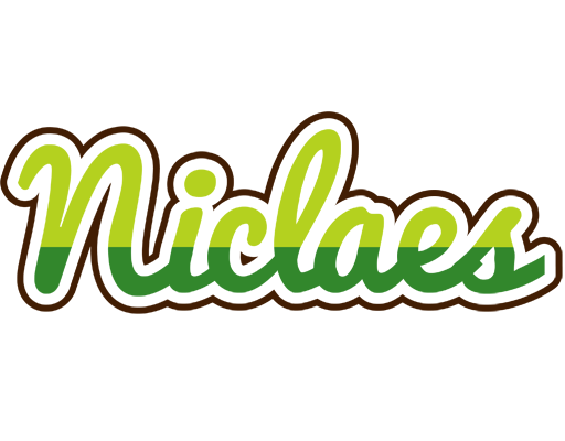 Niclaes golfing logo