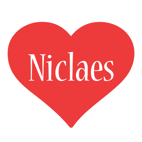 Niclaes love logo