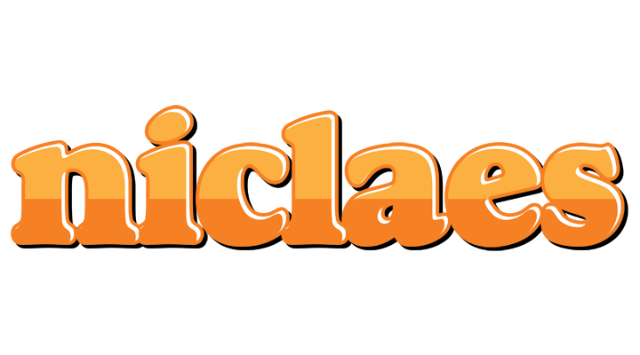 Niclaes orange logo