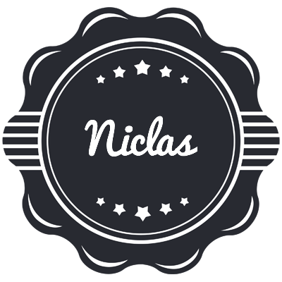 Niclas badge logo