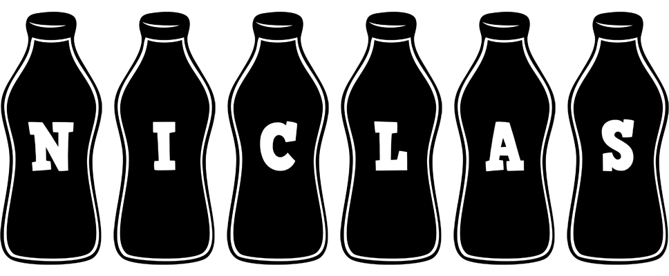 Niclas bottle logo