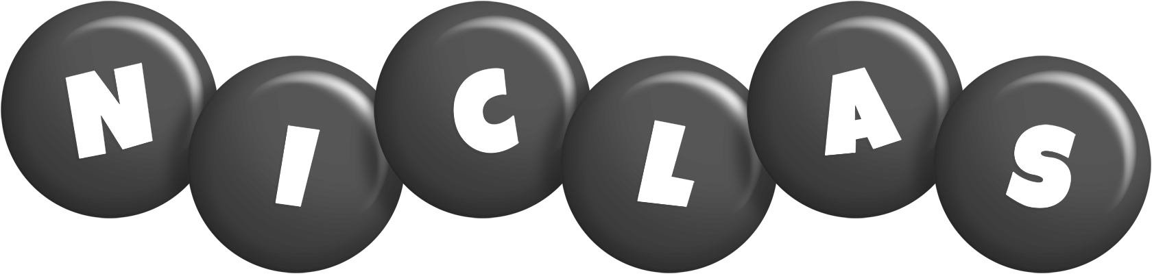Niclas candy-black logo