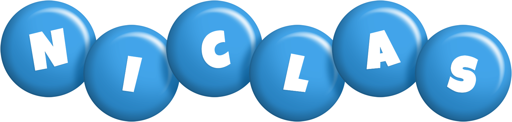 Niclas candy-blue logo