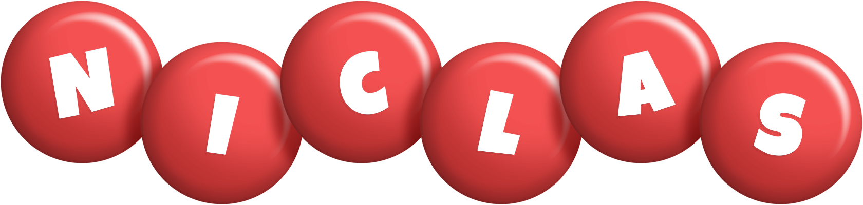 Niclas candy-red logo
