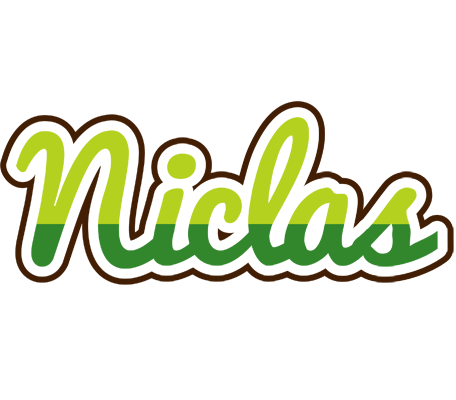 Niclas golfing logo