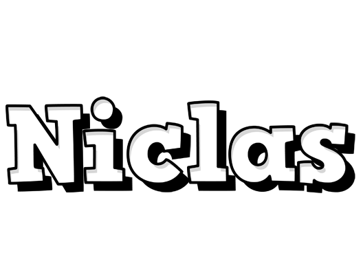 Niclas snowing logo