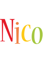 Nico birthday logo
