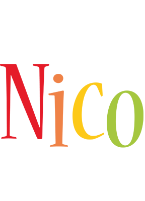 Nico birthday logo