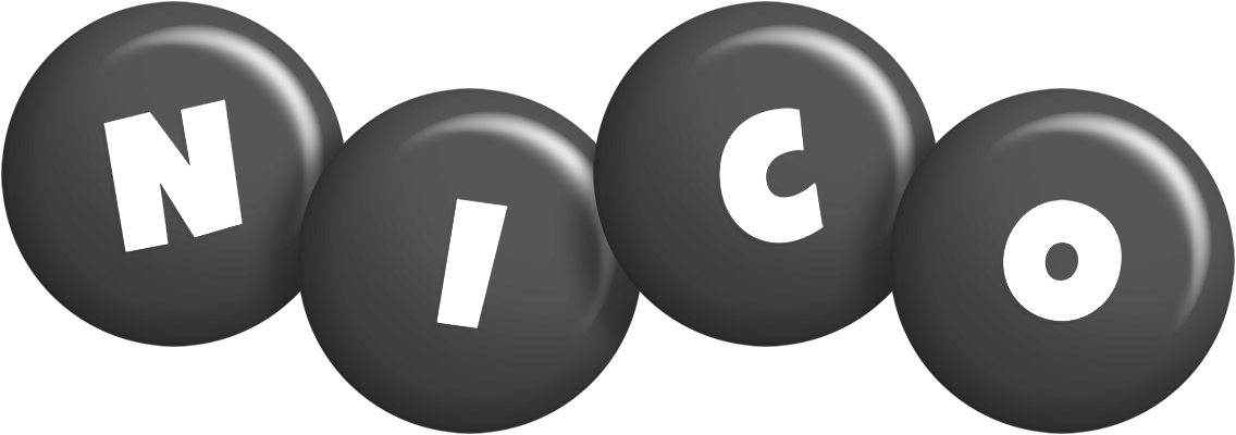 Nico candy-black logo