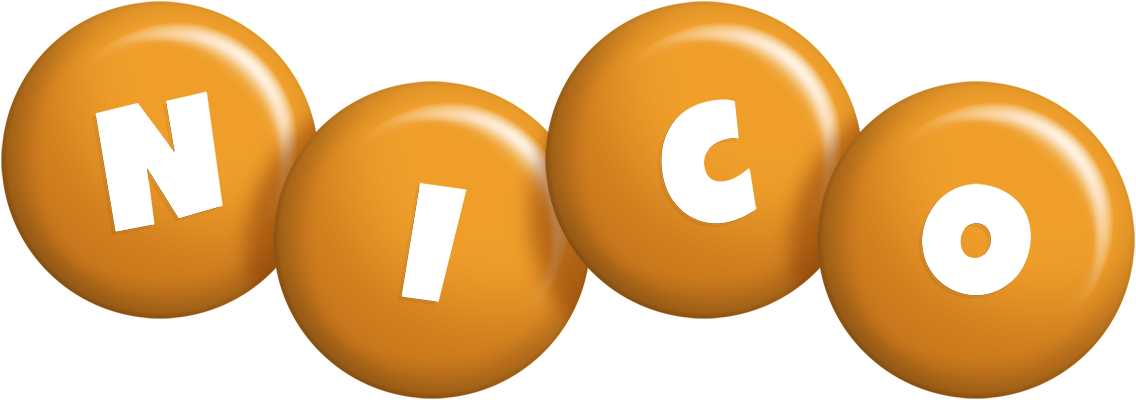 Nico candy-orange logo