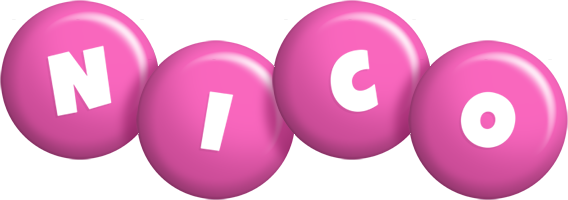 Nico candy-pink logo