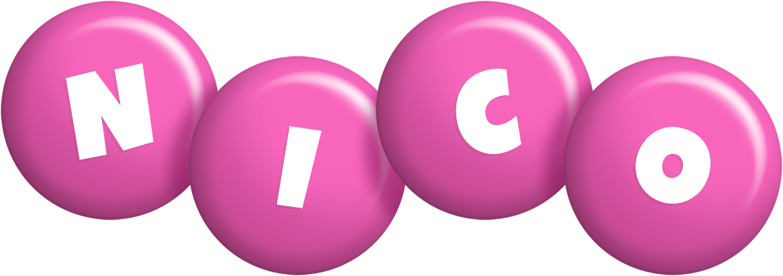 Nico candy-pink logo