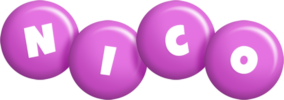 Nico candy-purple logo