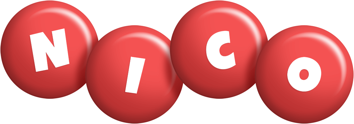 Nico candy-red logo