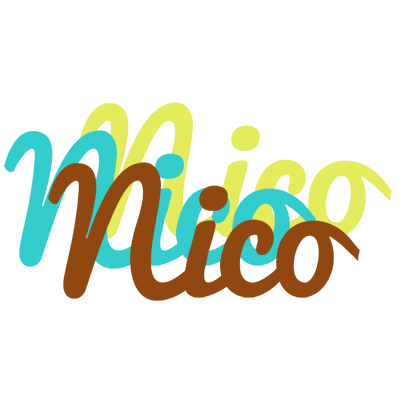 Nico cupcake logo