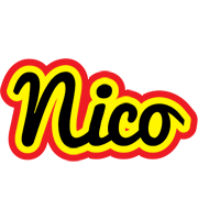 Nico flaming logo