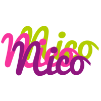 Nico flowers logo