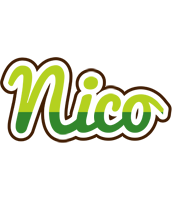 Nico golfing logo