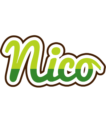 Nico golfing logo