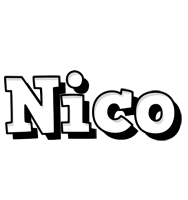 Nico snowing logo