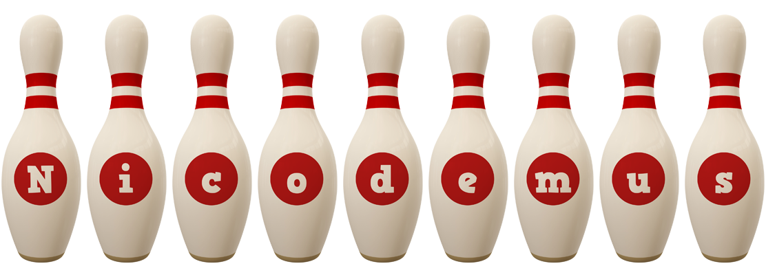 Nicodemus bowling-pin logo