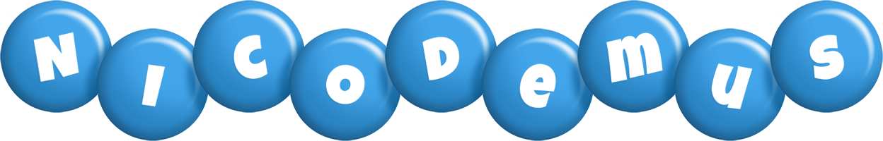 Nicodemus candy-blue logo