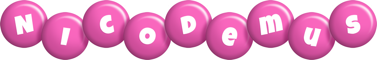 Nicodemus candy-pink logo