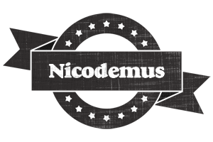 Nicodemus grunge logo