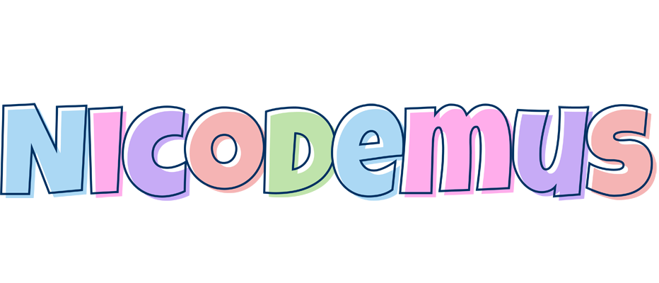 Nicodemus pastel logo