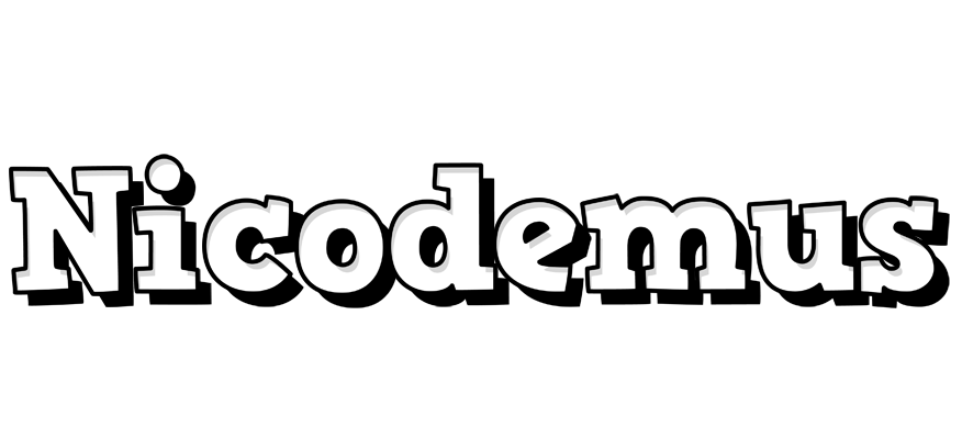 Nicodemus snowing logo