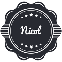 Nicol badge logo