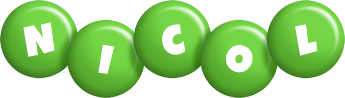 Nicol candy-green logo