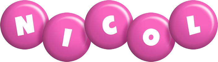 Nicol candy-pink logo