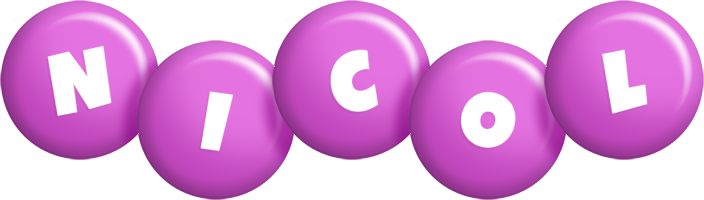 Nicol candy-purple logo