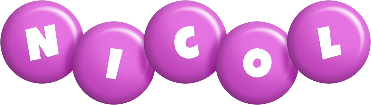 Nicol candy-purple logo