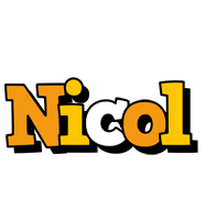 Nicol cartoon logo